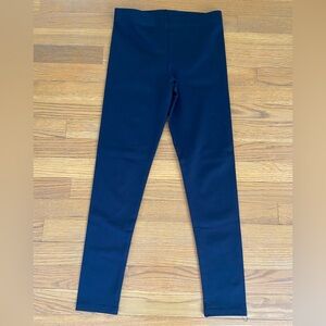 NWT  David Lerner Black Leggings Size M